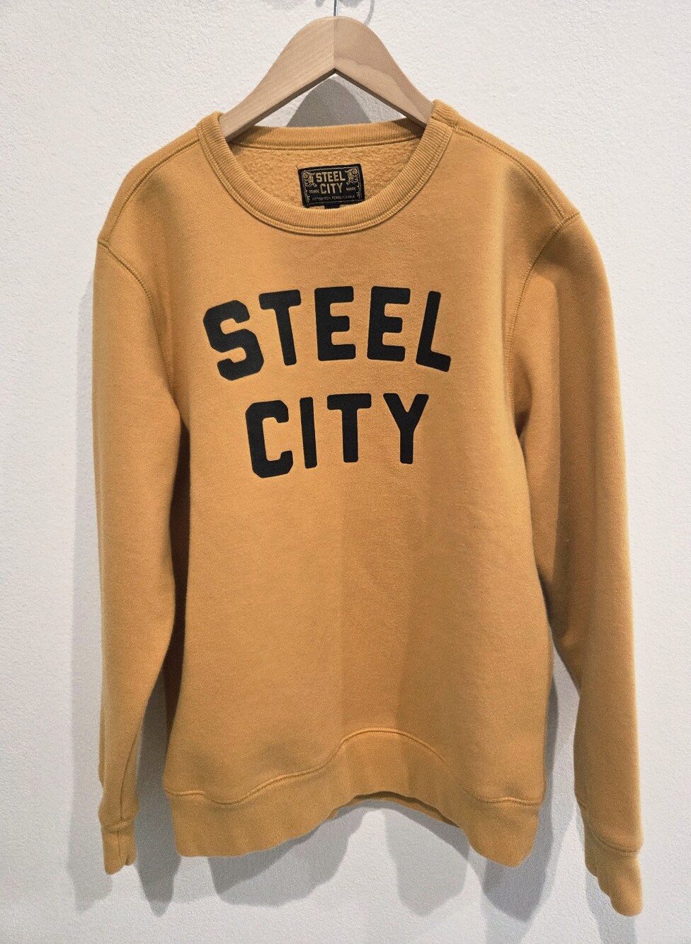 Steel City Union Crewneck Sweatshirt Small Pittsburgh